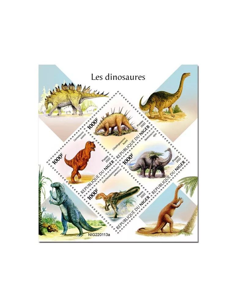 n° 6824/6827 - Timbre NIGER Poste