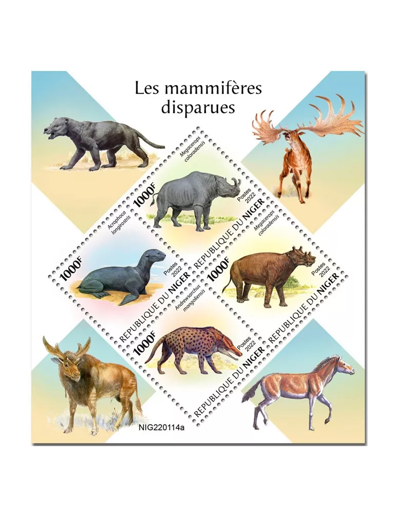 n° 6828/6831 - Timbre NIGER Poste