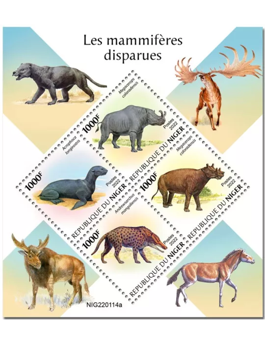 n° 6828/6831 - Timbre NIGER Poste