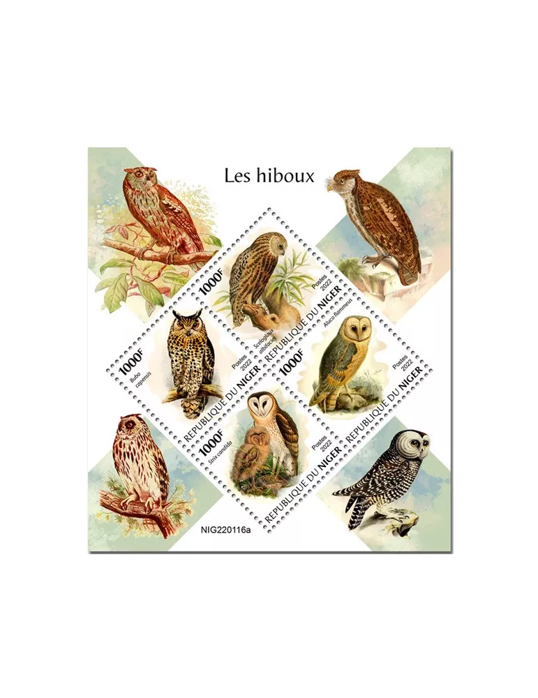 n° 6836/6839 - Timbre NIGER Poste