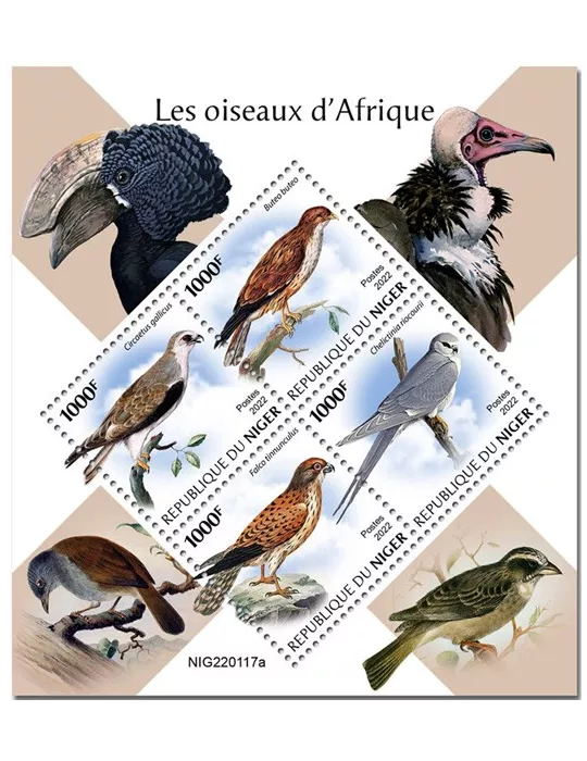 n° 6840/6843 - Timbre NIGER Poste