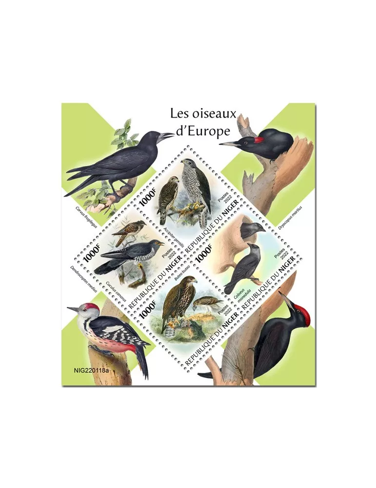 n° 6844/6847 - Timbre NIGER Poste