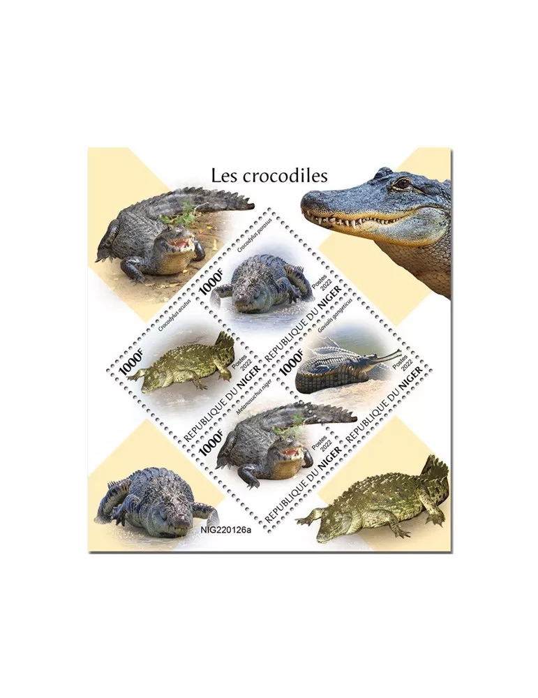 n° 6876/6879 - Timbre NIGER Poste