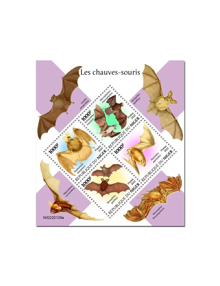 n° 6888/6891 - Timbre NIGER Poste