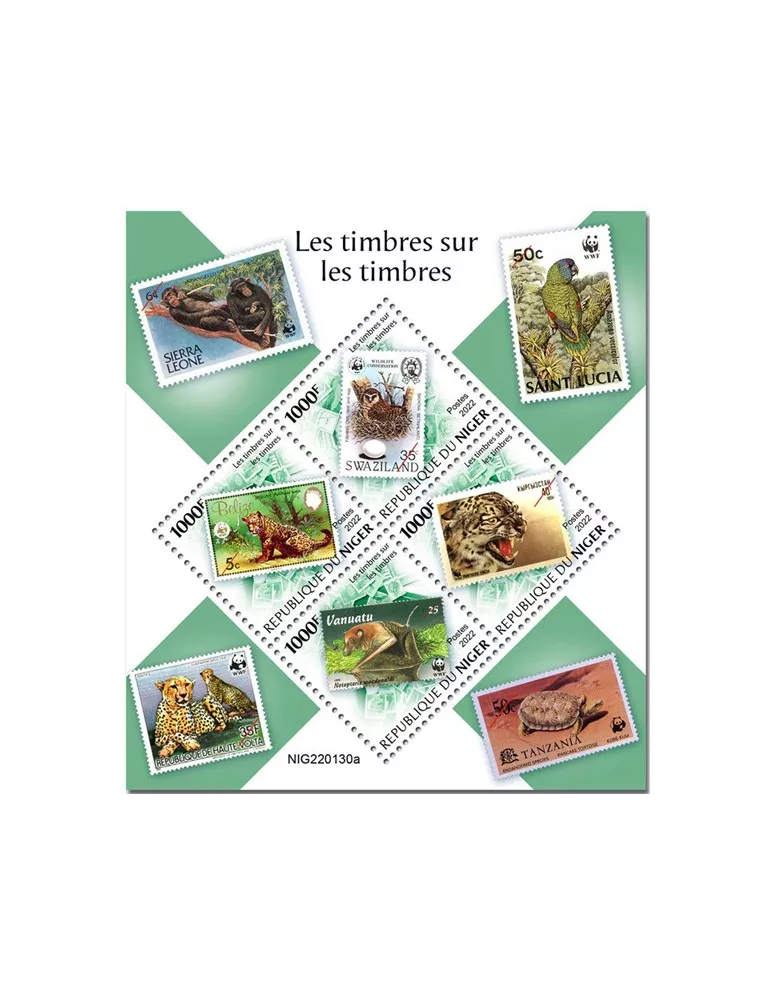 n° 6892/6895 - Timbre NIGER Poste