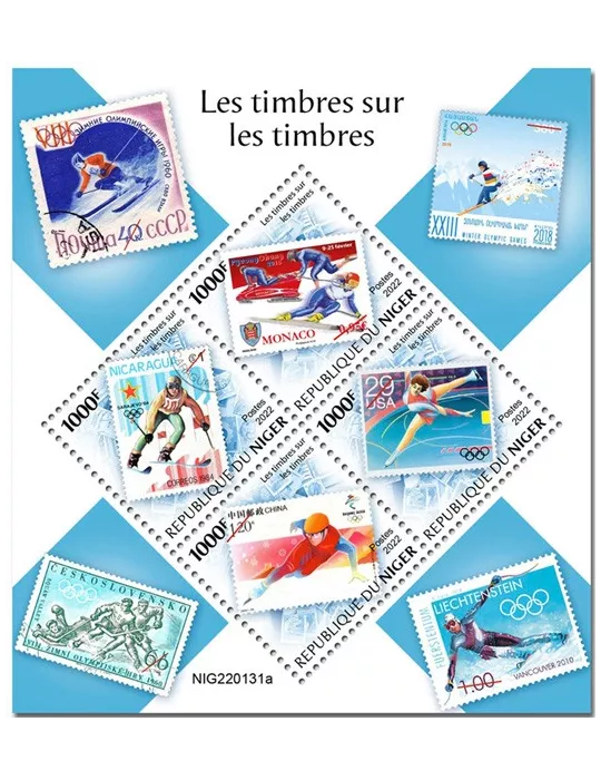 n° 6896/6899 - Timbre NIGER Poste