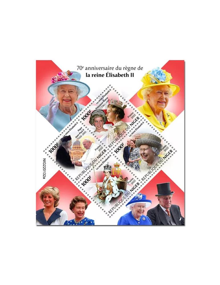 n° 6900/6903 - Timbre NIGER Poste