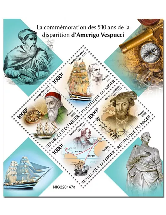 n° 6960/6963 - Timbre NIGER Poste