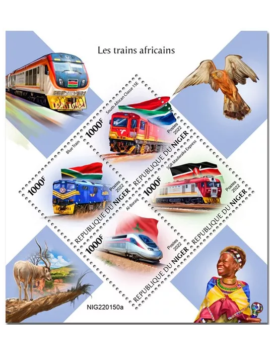 n° 6972/6975 - Timbre NIGER Poste