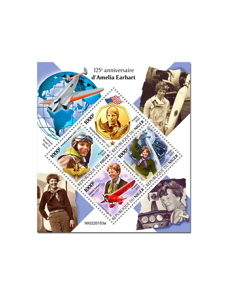 n° 6984/6987 - Timbre NIGER Poste