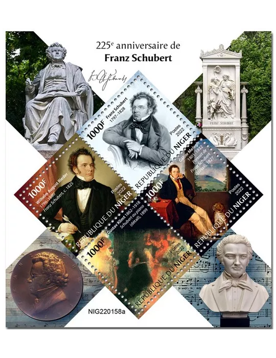 n° 7004/7007 - Timbre NIGER Poste