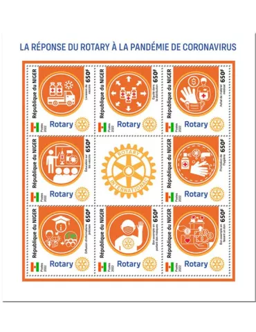 n° 7084/7091 - Timbre NIGER Poste