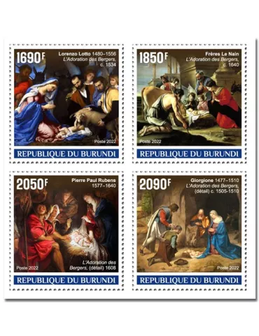 n° 2704/2707 - Timbre BURUNDI Poste