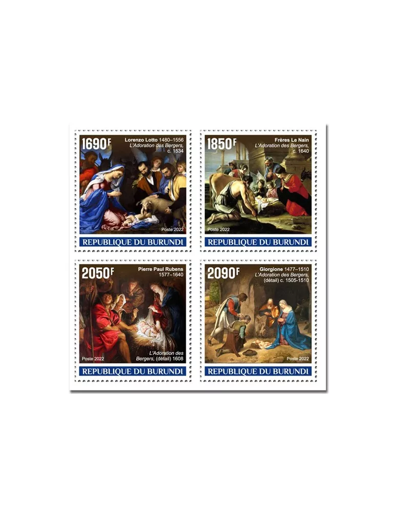 n° 2704/2707 - Timbre BURUNDI Poste