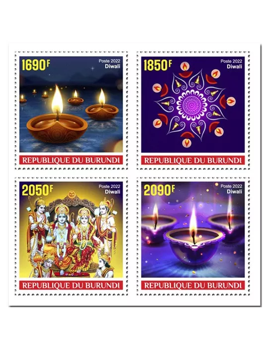 n° 2708/2711 - Timbre BURUNDI Poste