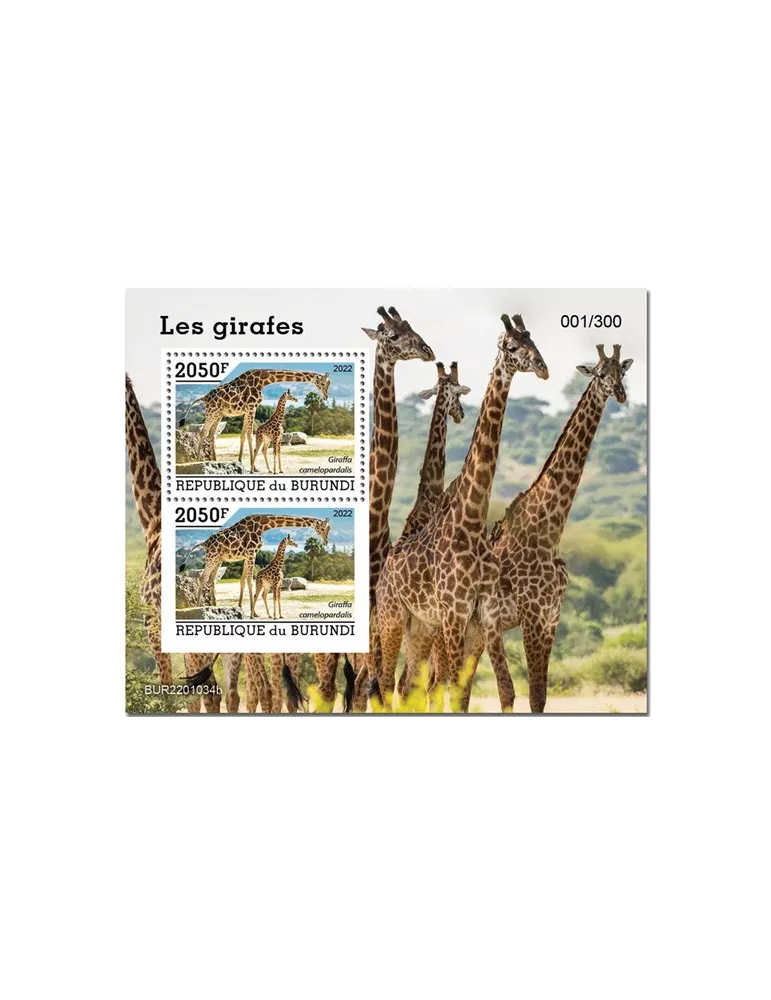 n° 451 - Timbre BURUNDI Blocs et feuillets
