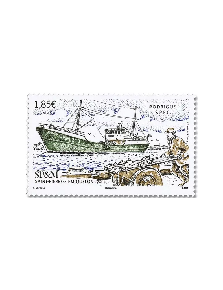 n° 1302 - Timbre Saint-Pierre et Miquelon Poste