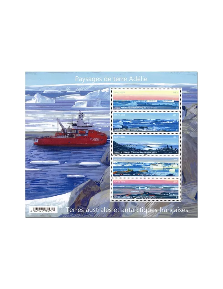 n° F1040 - Timbre TAAF Poste