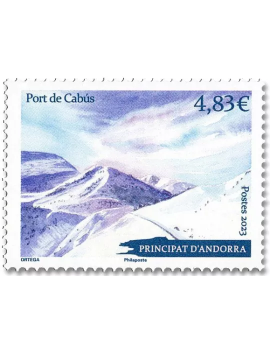 n° 885 - Timbre ANDORRE Poste