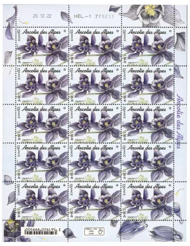n° F87 - Timbre France Feuillets de France (n° 5652)