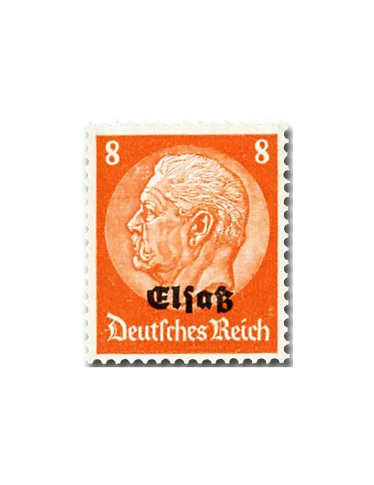 n° 8/23 - Timbre France Alsace-Lorraine