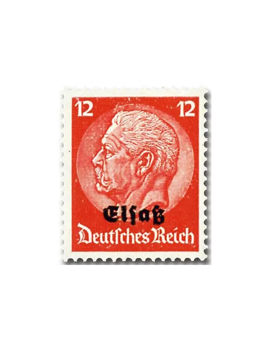 n° 8/23 - Timbre France Alsace-Lorraine