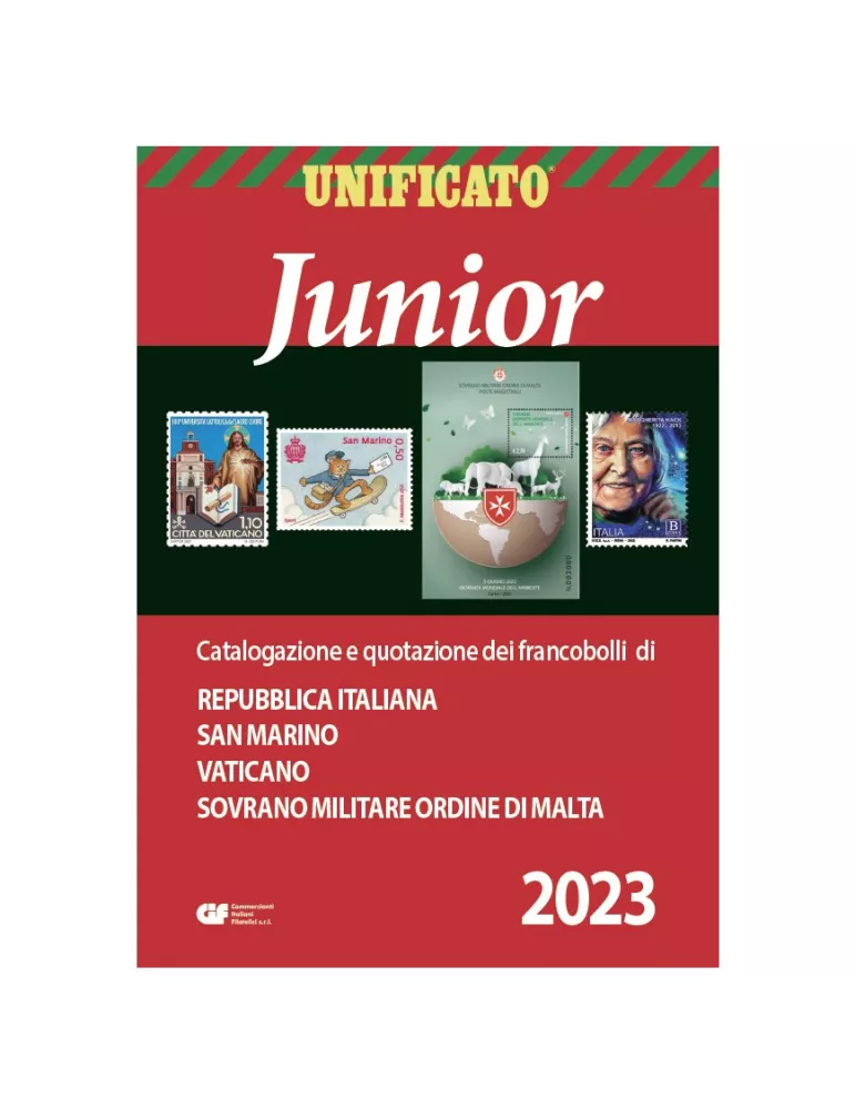 JUNIOR 2023 (Timbres d´Italie) - UNIFICATO