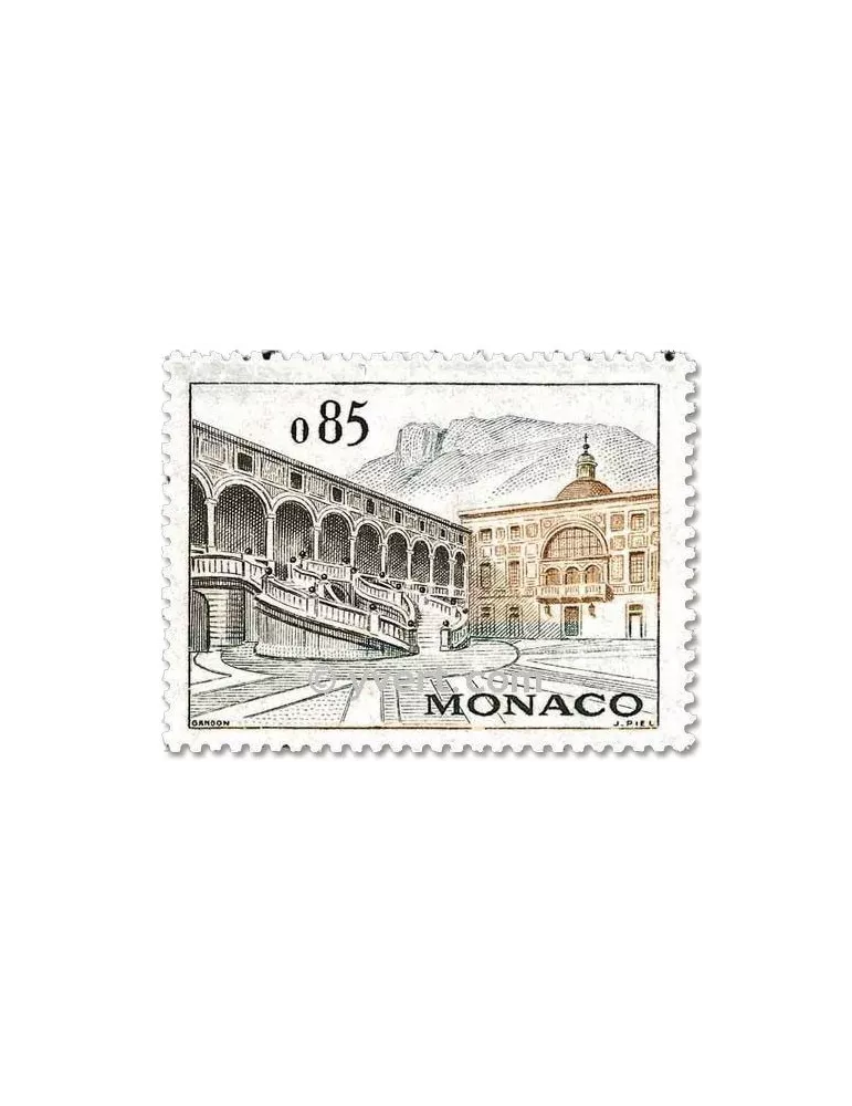 n° 537A/550A - Timbre Monaco Poste