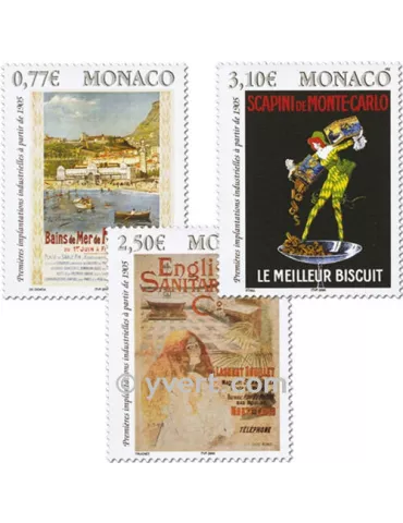 n° 2494/2496 - Timbre Monaco Poste