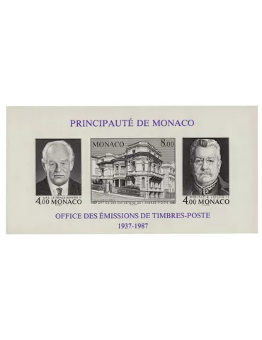 n° 39a - Timbre Monaco Bloc et feuillets