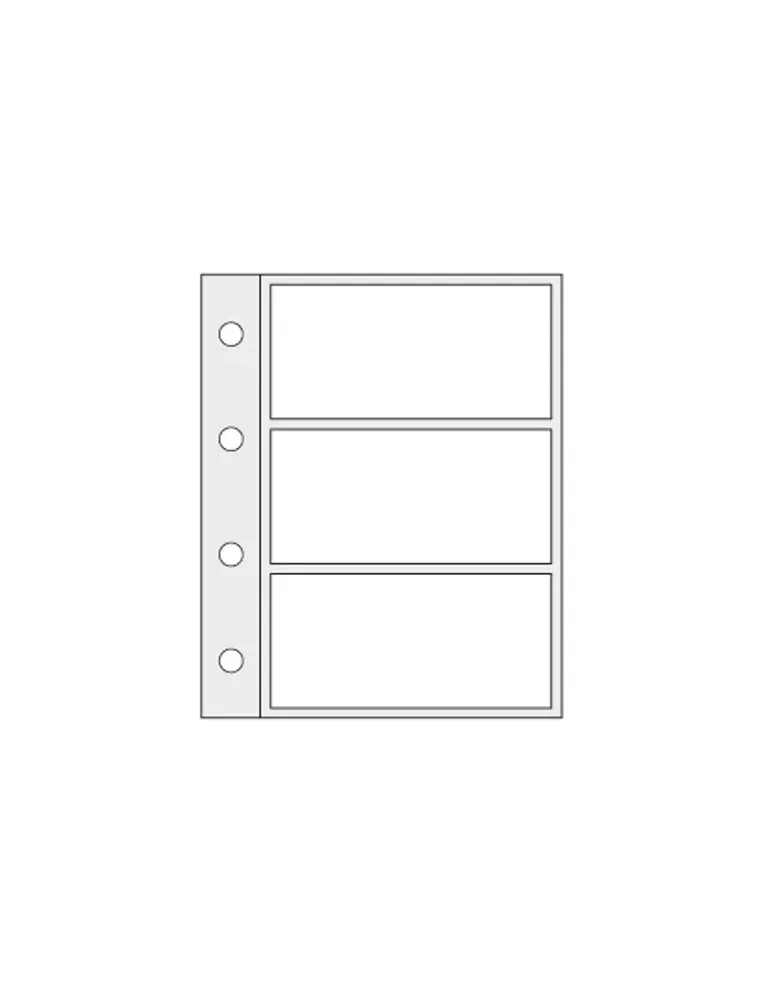 Feuilles avec intercalaires pour album BILLETS TOURISTIQUES - SAFE® (x5)