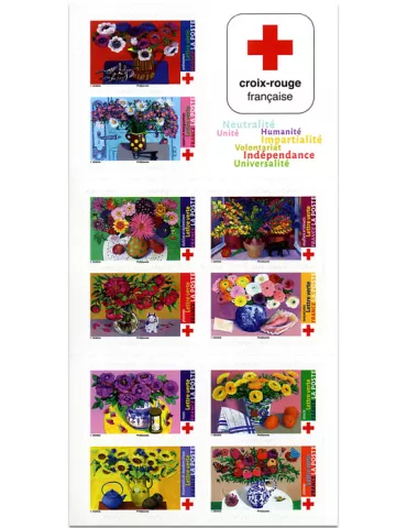 n° 2062 - Timbre France Carnets Croix Rouge (2018)