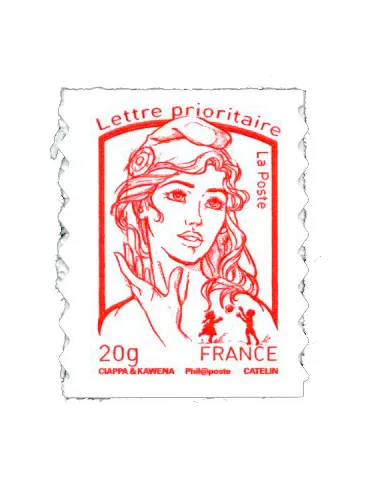 n° 858a - Timbre France Autoadhésifs