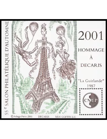 n° 34b - Timbre France CNEP (Epreuve de luxe)