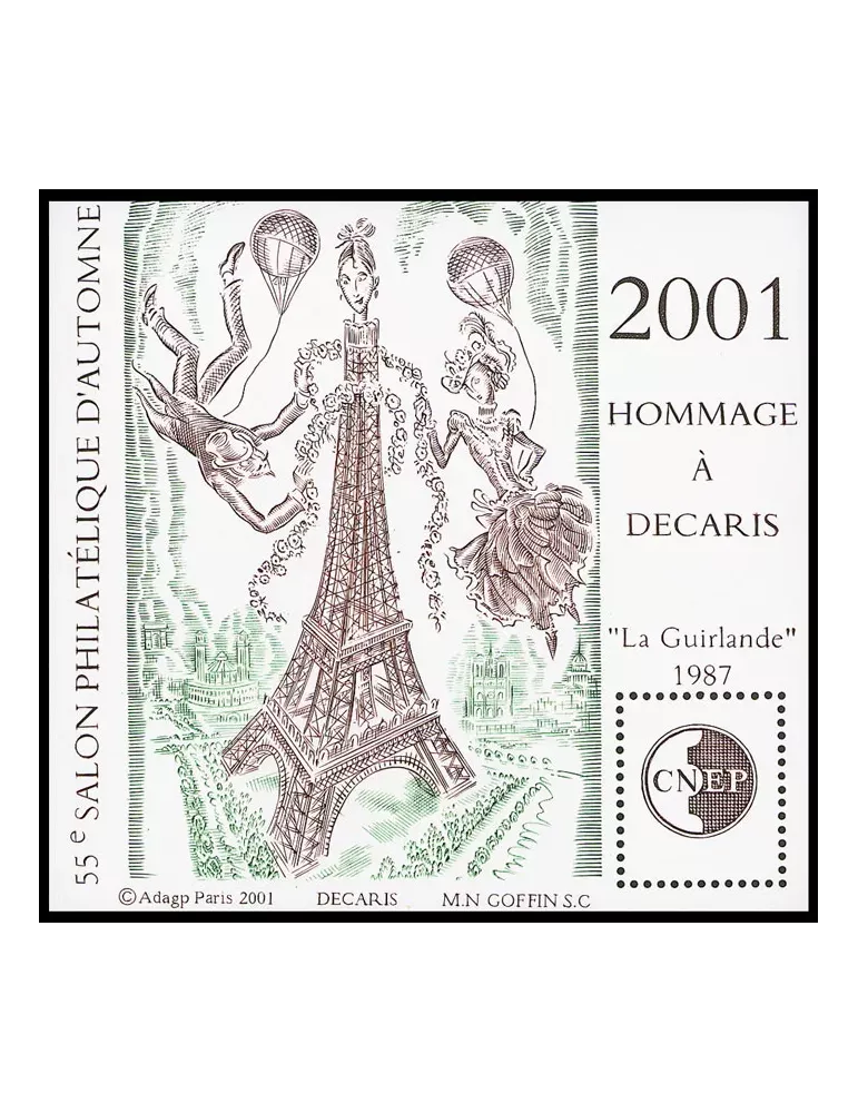 n° 34b - Timbre France CNEP (Epreuve de luxe)