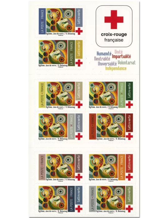 n° 2064 - Timbre France Carnets Croix-Rouge (2020) (BC1863)