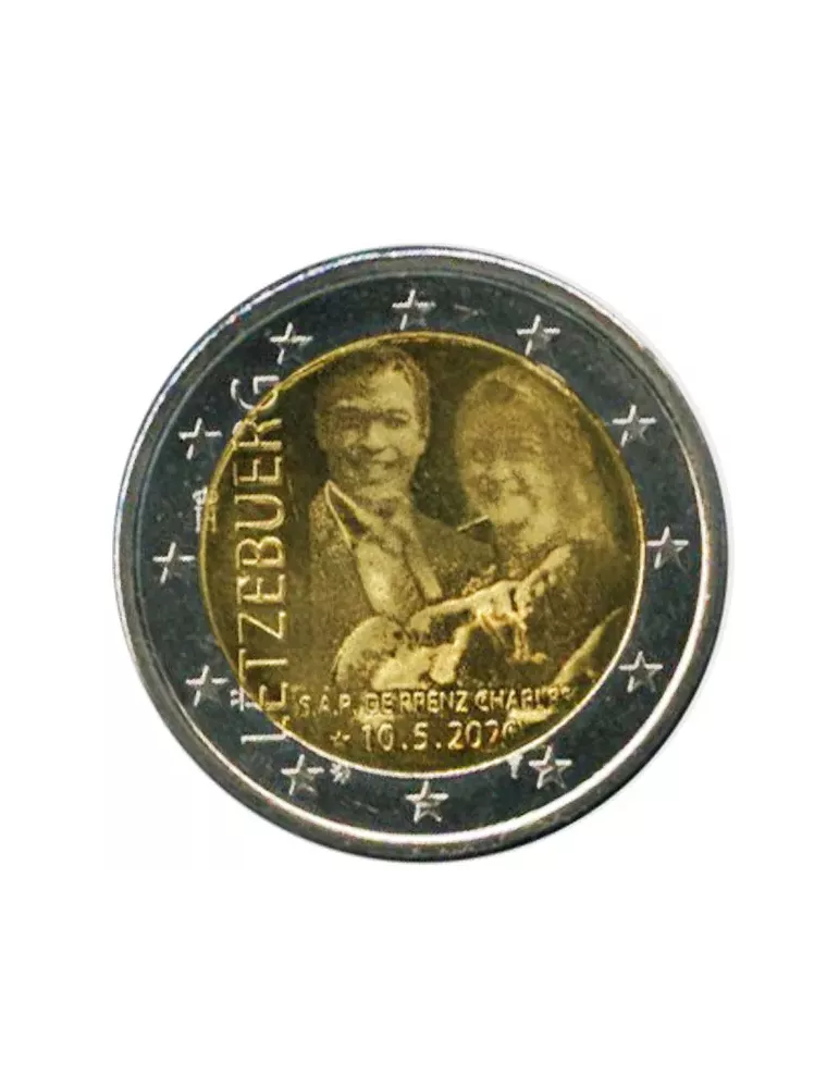 2 EURO COMMEMORATIVE 2020 : LUXEMBOURG (Naissance du Prince Charles-Version hologramme)