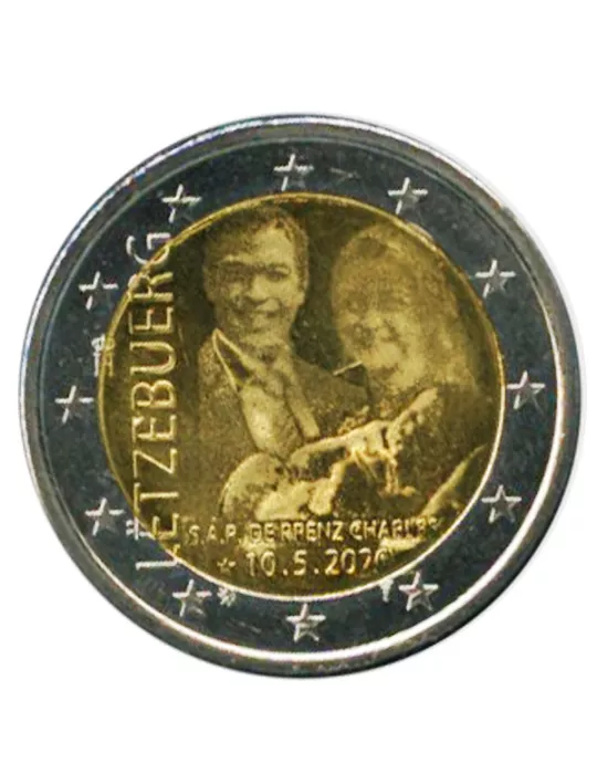 2 EURO COMMEMORATIVE 2020 : LUXEMBOURG (Naissance du Prince Charles-Version hologramme)