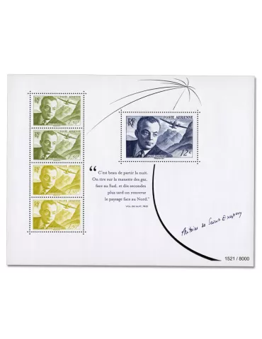 n° F89 (Réimpression) - Timbre France Poste aérienne (EMISSION SPECIALE ANTOINE DE SAINT EXUPERY)