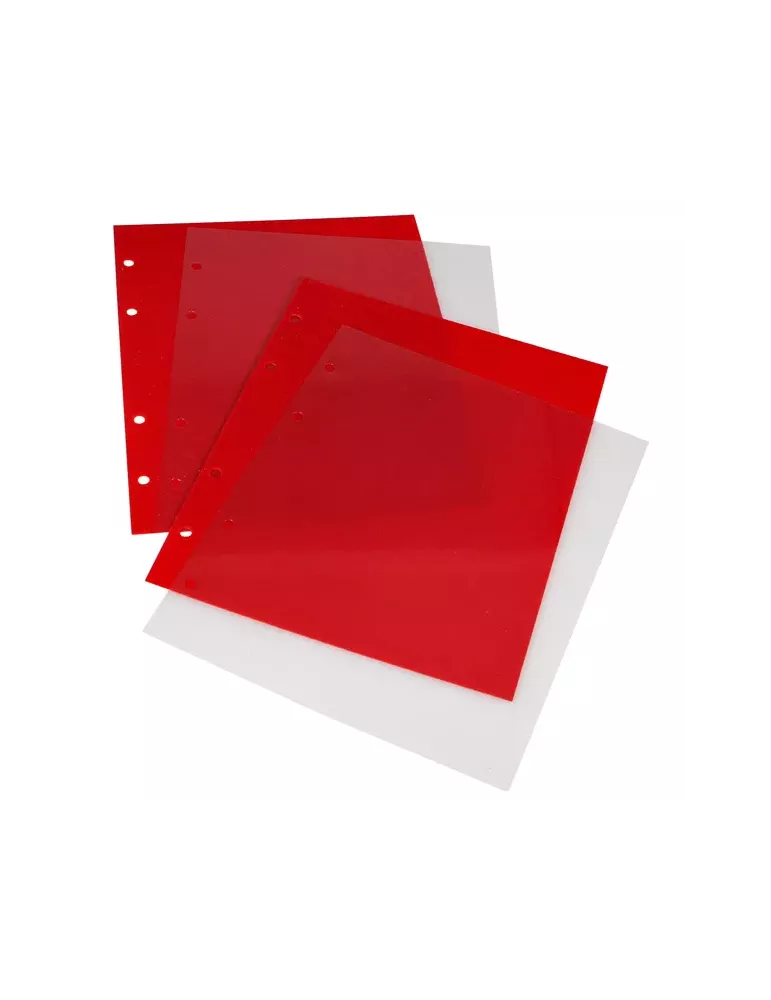 FEUILLES POUR ALBUM COMPACT PIN´S (x2) - SAFE®