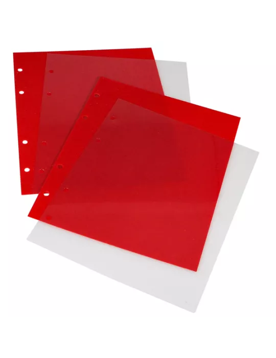 FEUILLES POUR ALBUM COMPACT PIN´S (x2) - SAFE®