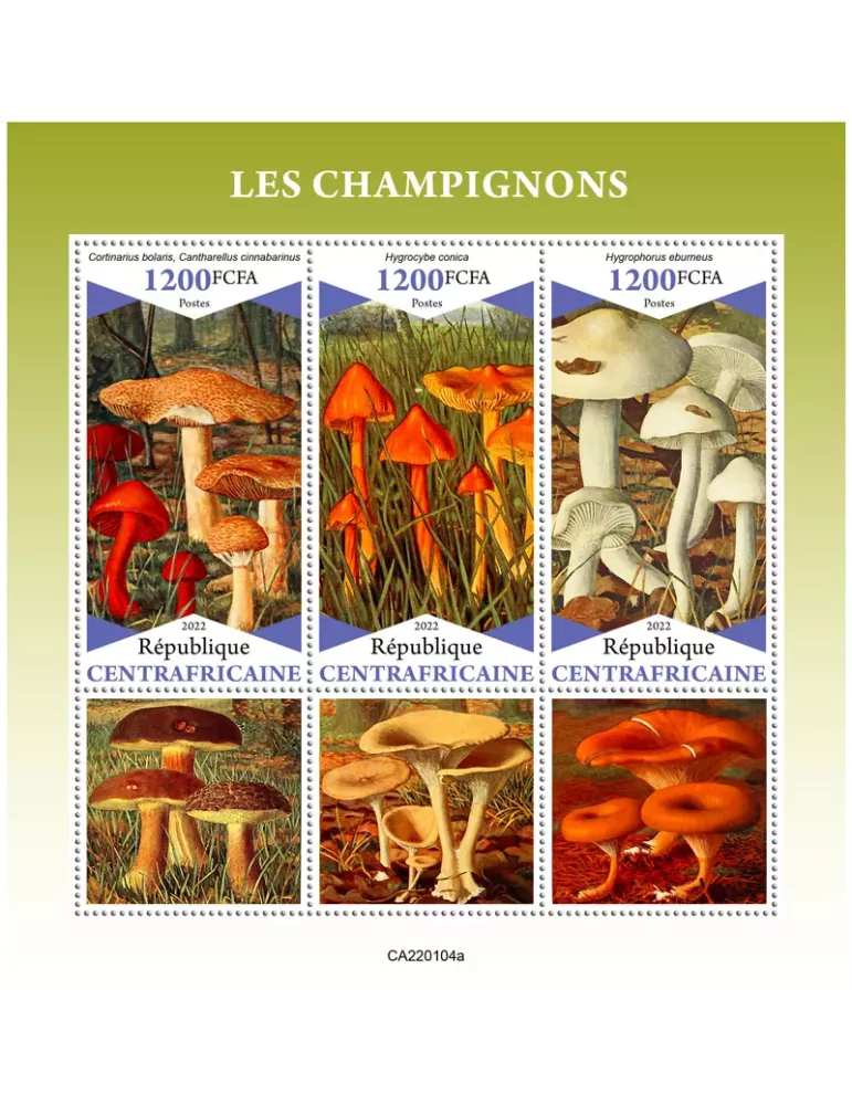 n° 8799/8801 - Timbre CENTRAFRIQUE Poste