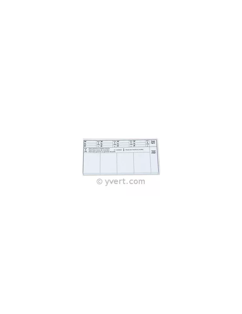 RECHARGE CARNET A CHOIX (x100)