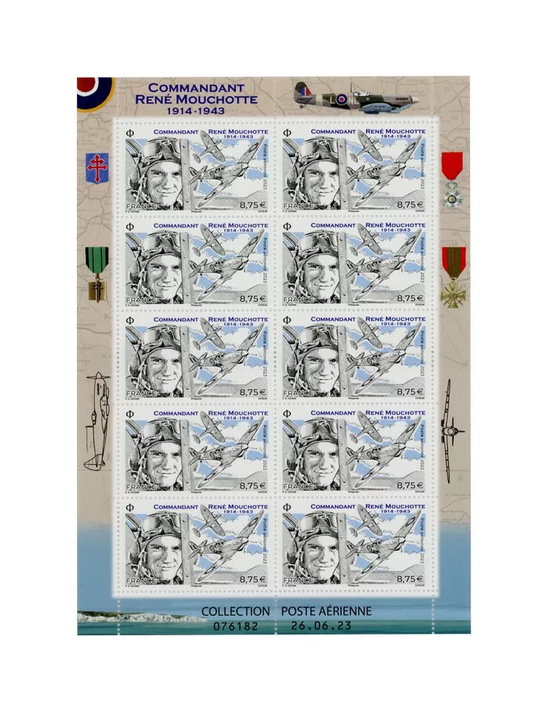 n° F95a - Timbre FRANCE Poste aérienne