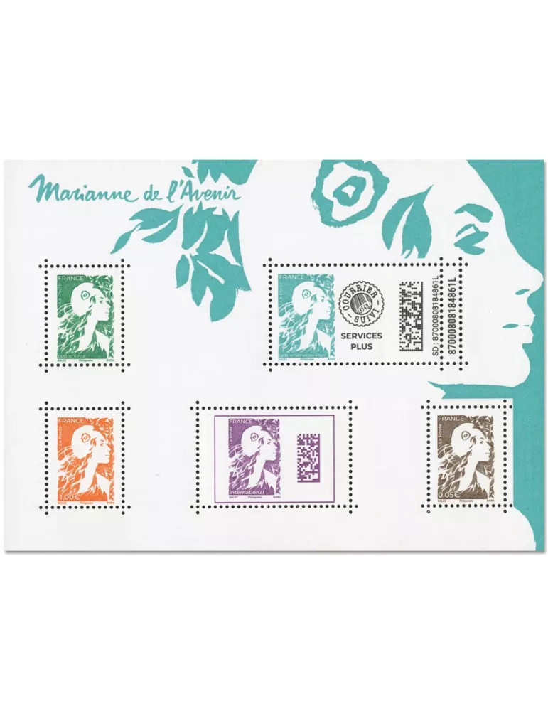 n° 156 - Timbre France Bloc et feuillets