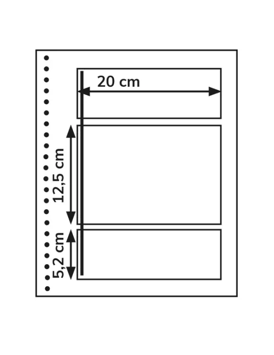 Recharges Recto-Verso Duo-Supra : 1 poche centrale + 2 bandes