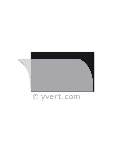 CARTES PLASTIQUES : 1 BANDE (par 12)