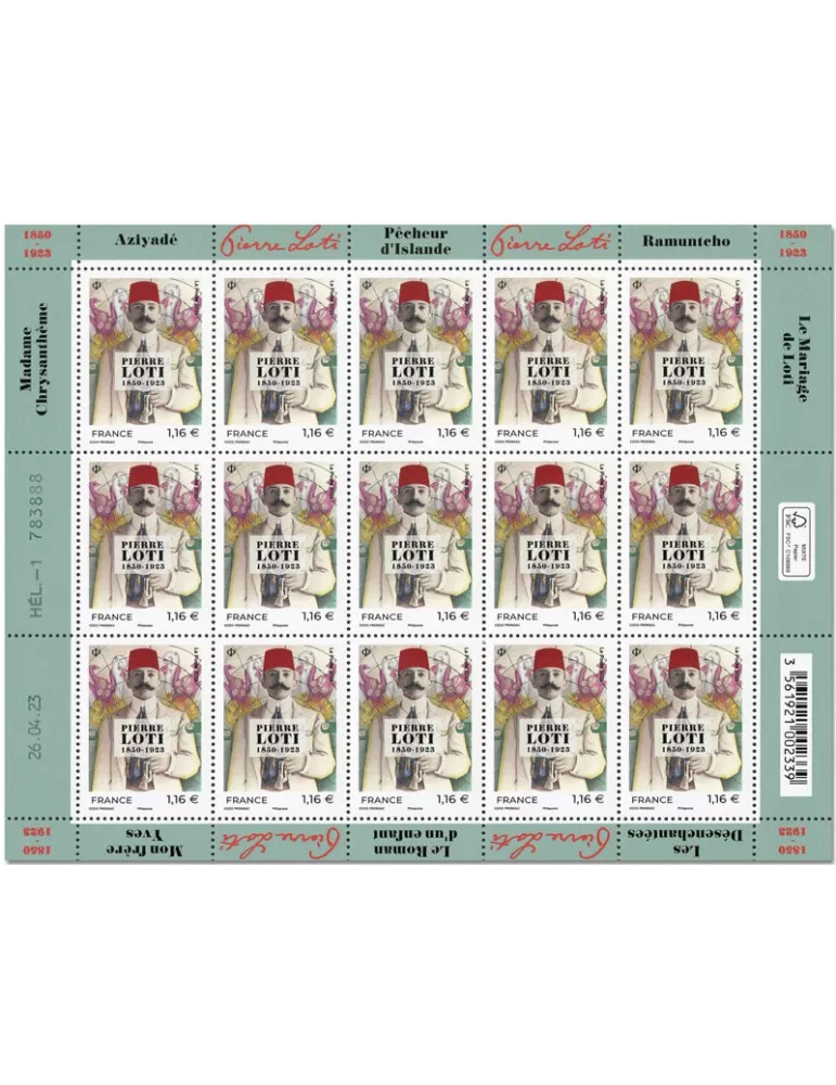 n° F102 - Timbre France Feuillets de France (n° 5694)