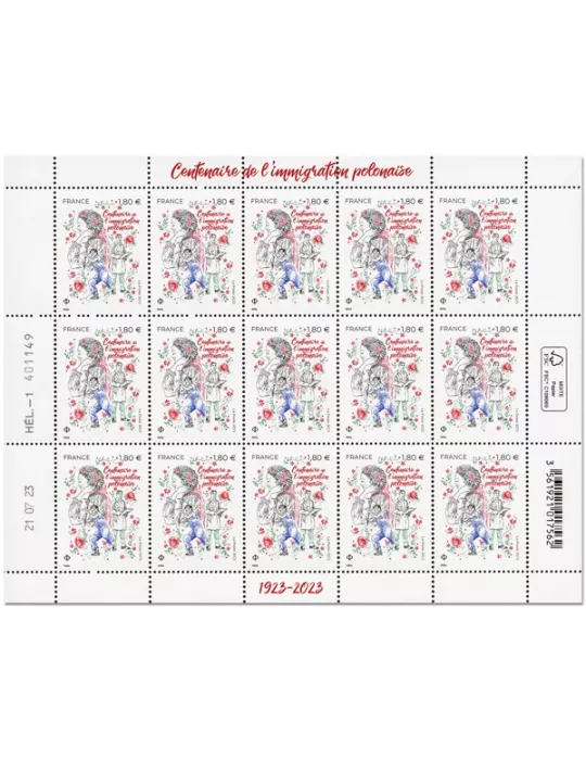 n° F110 - Timbre France Feuillets de France (n° 5705)