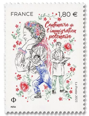 n° F110 - Timbre France Feuillets de France (n° 5705) 2